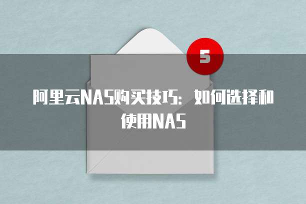 阿里云NAS购买技巧:如何选择和使用NAS