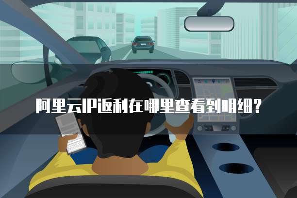 阿里云IP返利在哪里查看到明细?