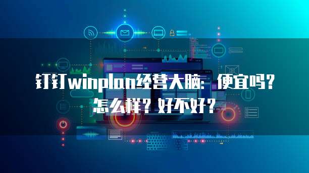 钉钉winplan经营大脑:便宜吗?怎么样?好不好?