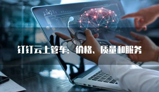 钉钉云上管车：价格、质量和服务