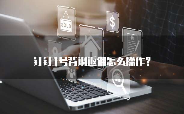 钉钉1号背调返佣怎么操作?