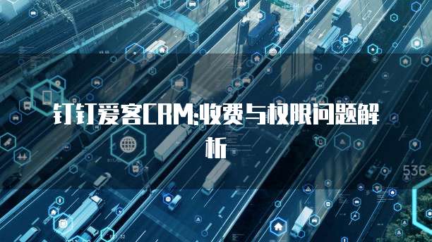 钉钉爱客CRM:收费与权限问题解析