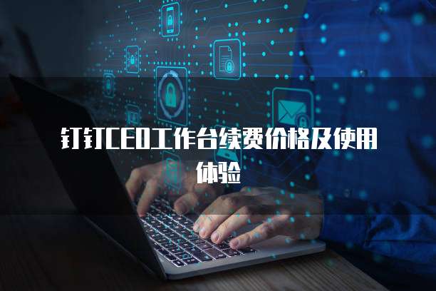  钉钉CEO工作台续费价格及使用体验