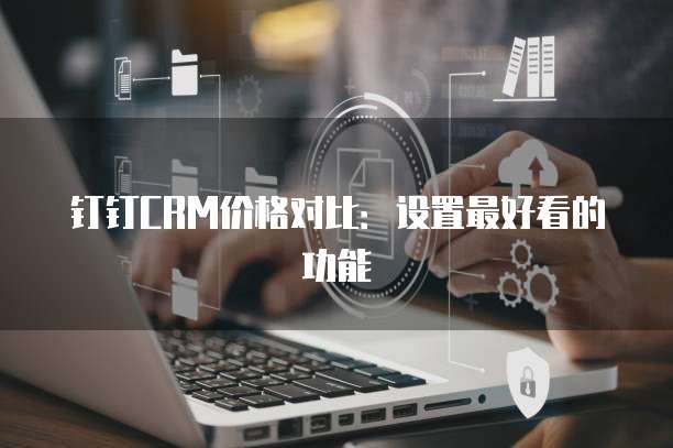 钉钉CRM价格对比：设置最好看的功能