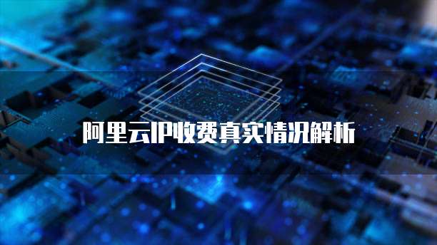 阿里云IP收费真实情况解析