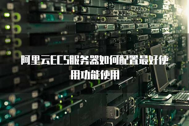阿里云ECS服务器如何配置最好使用功能使用