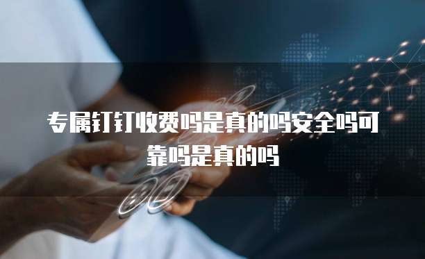 专属钉钉收费吗是真的吗安全吗可靠吗是真的吗