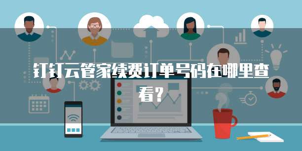 钉钉云管家续费订单号码在哪里查看?