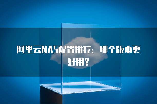 阿里云NAS配置推荐:哪个版本更好用?
