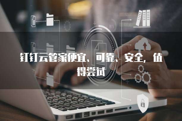 钉钉云管家便宜、可靠、安全,值得尝试