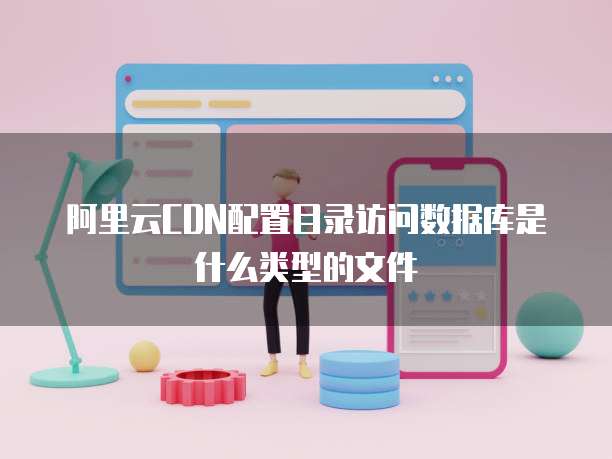 阿里云CDN配置目录访问数据库是什么类型的文件