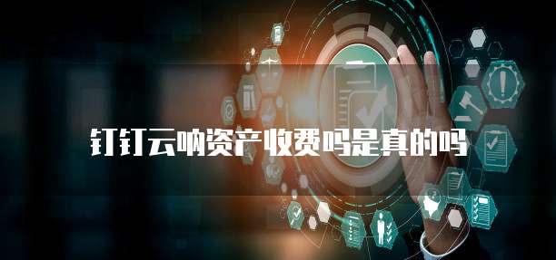 钉钉云呐资产收费吗是真的吗