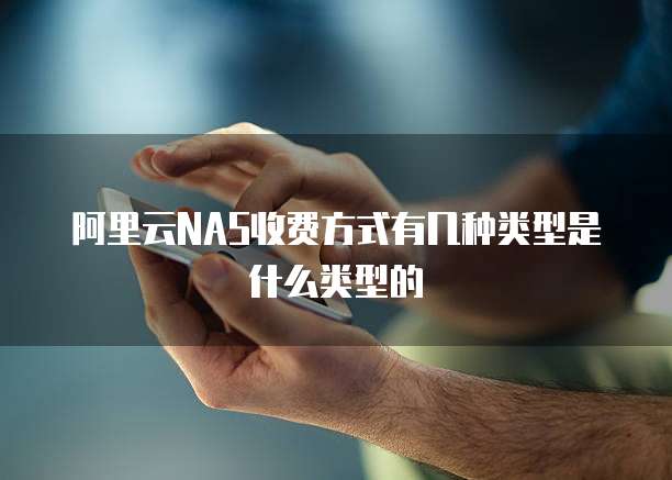 阿里云NAS收费方式有几种类型是什么类型的