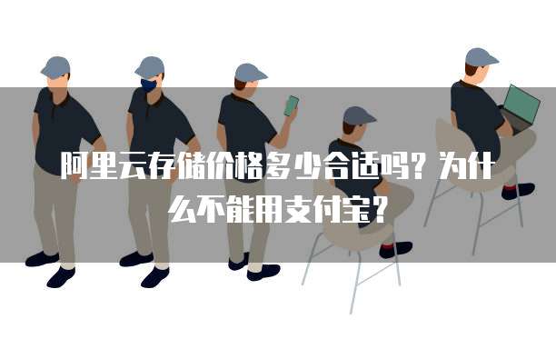 阿里云存储价格多少合适吗?为什么不能用支付宝?