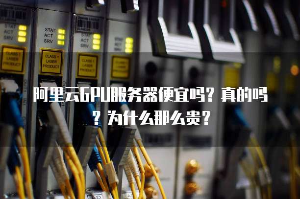 阿里云GPU服务器便宜吗?真的吗?为什么那么贵?