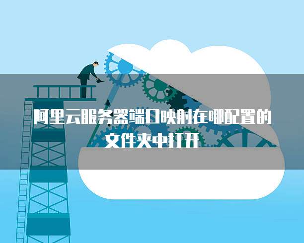 阿里云服务器端口映射在哪配置的文件夹中打开