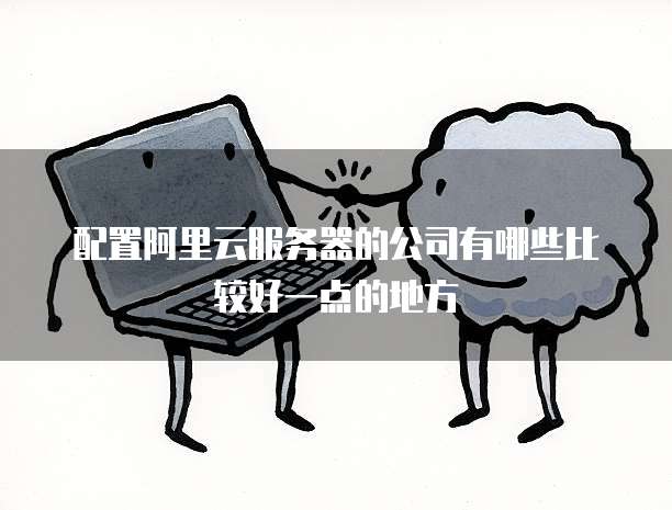 配置阿里云服务器的公司有哪些比较好一点的地方