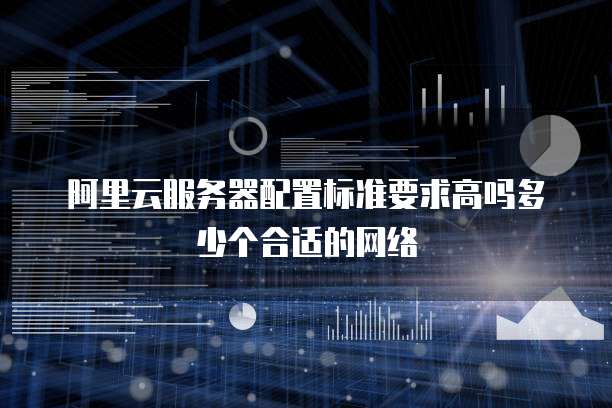 阿里云服务器配置标准要求高吗多少个合适的网络