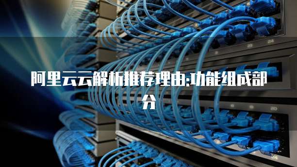 阿里云云解析推荐理由:功能组成部分