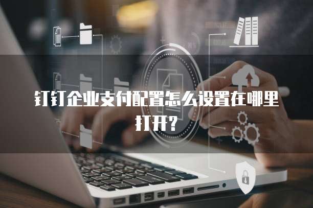 钉钉企业支付配置怎么设置在哪里打开?