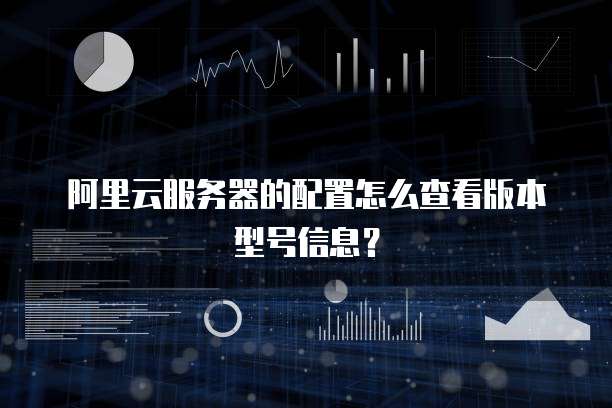 阿里云服务器的配置怎么查看版本型号信息?