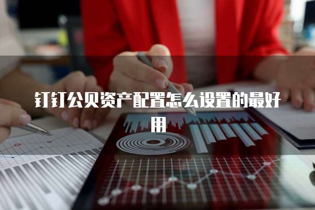 钉钉公贝资产配置怎么设置的最好用