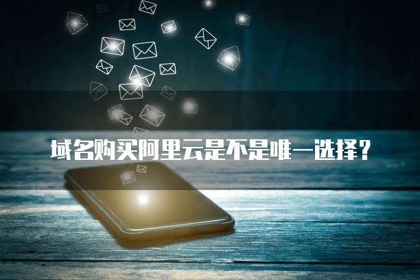域名购买阿里云是不是唯一选择?