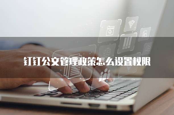钉钉公文管理政策怎么设置权限