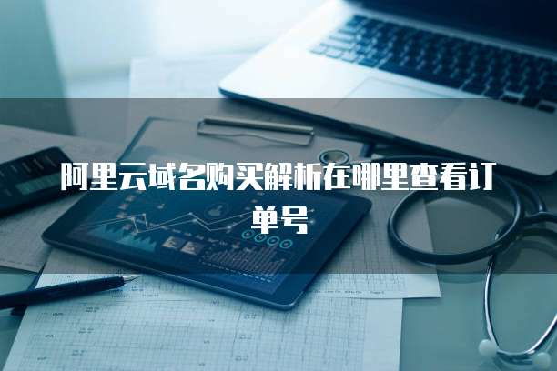 阿里云域名购买解析在哪里查看订单号
