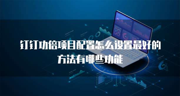 钉钉功倍项目配置怎么设置最好的方法有哪些功能