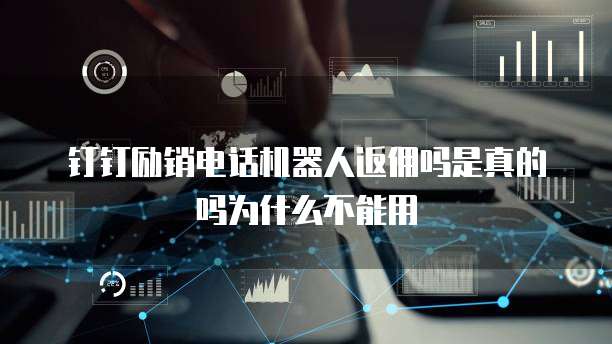 钉钉励销电话机器人返佣吗是真的吗为什么不能用