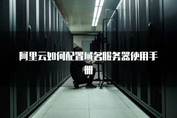 阿里云如何配置域名服务器使用手册
