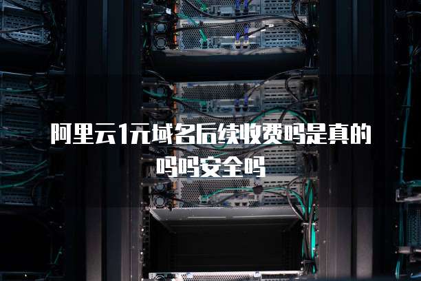 阿里云1元域名后续收费吗是真的吗吗安全吗