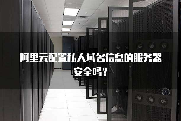 阿里云配置私人域名信息的服务器安全吗?