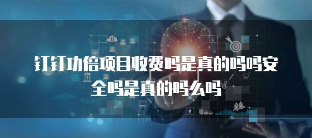 钉钉功倍项目收费吗是真的吗吗安全吗是真的吗么吗
