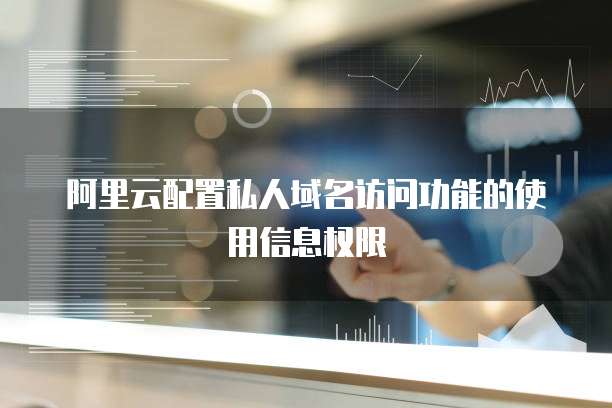阿里云配置私人域名访问功能的使用信息权限