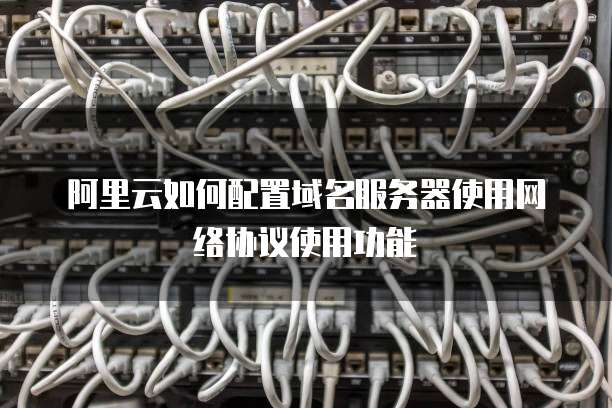 阿里云如何配置域名服务器使用网络协议使用功能