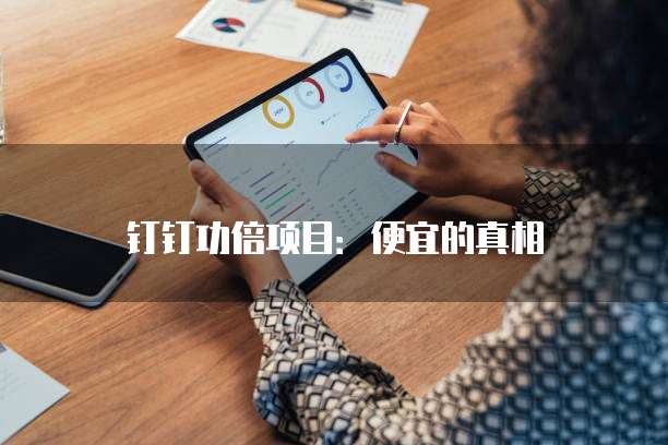 钉钉功倍项目:便宜的真相