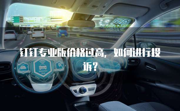 钉钉专业版价格过高，如何进行投诉？