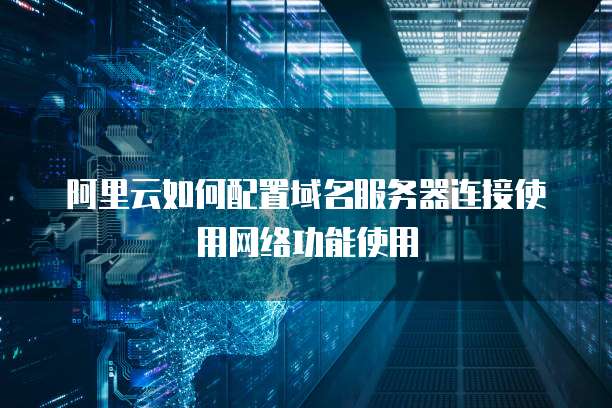 阿里云如何配置域名服务器连接使用网络功能使用