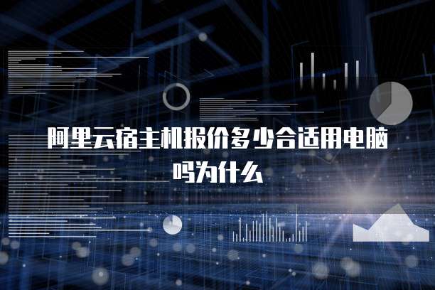 阿里云宿主机报价多少合适用电脑吗为什么