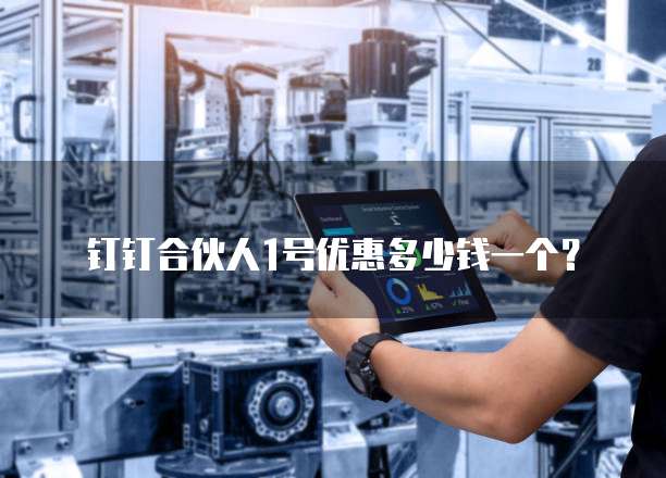 钉钉合伙人1号优惠多少钱一个?