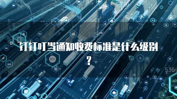 钉钉叮当通知收费标准是什么级别?