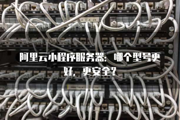 阿里云小程序服务器:哪个型号更好,更安全?