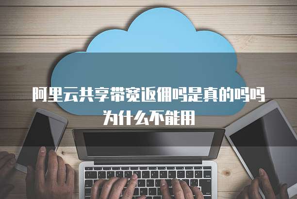 阿里云共享带宽返佣吗是真的吗吗为什么不能用