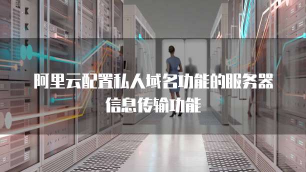 阿里云配置私人域名功能的服务器信息传输功能