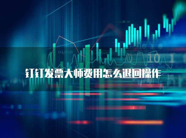 钉钉发票大师费用怎么退回操作