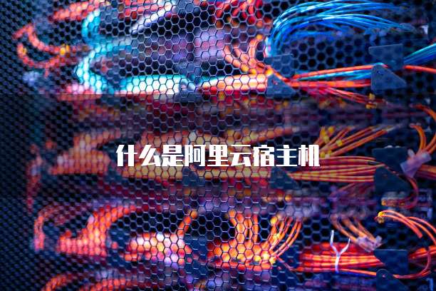 什么是阿里云宿主机