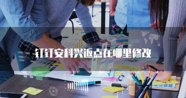 钉钉安科兴返点在哪里修改