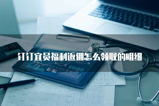 钉钉宜员福利返佣怎么领取的明细
